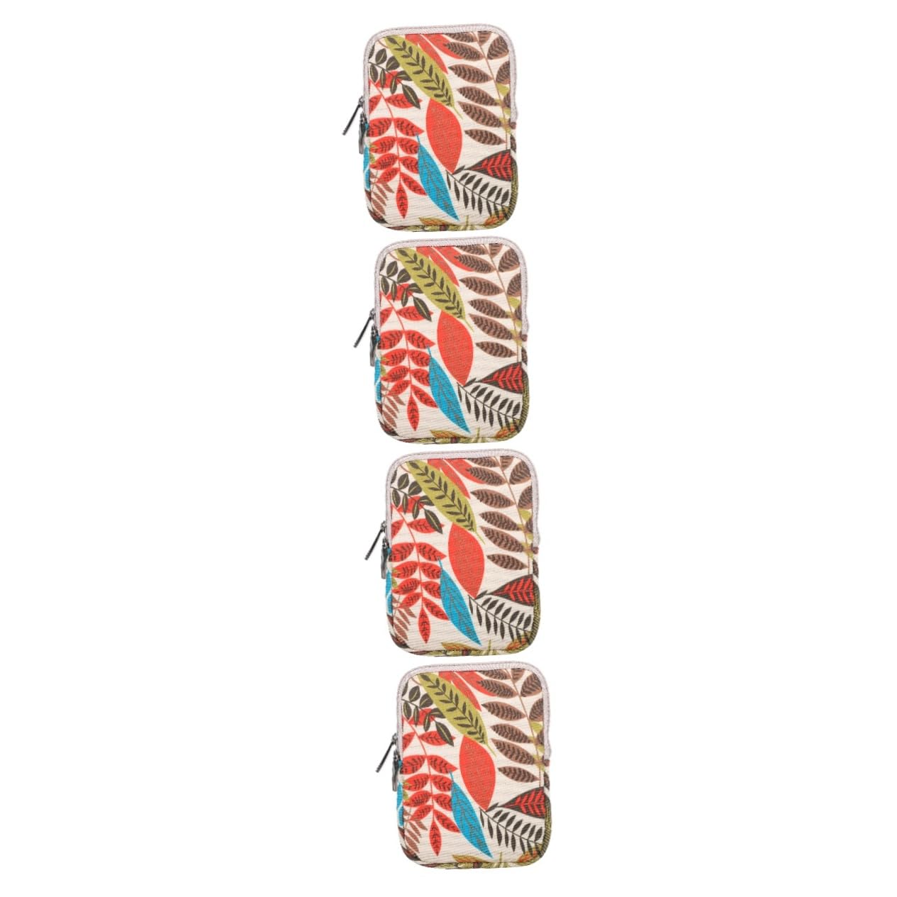 4pcs E-Book Sleeve Case - Protective Flannel Cover for Kindle & E-Readers - Perfect for Travel & Reading
