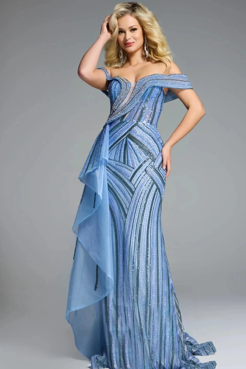 Jovani 44843 Elegant Evening Gown for Women - Formal Prom, Wedding & Party Dresses - Perfect for Special Occasions & Red Carpet Events