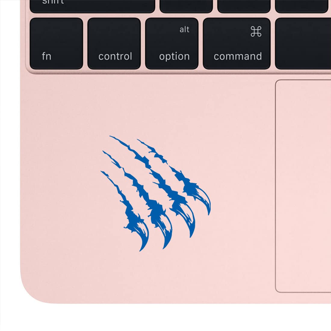 Premium Waterproof Vinyl Decal Stickers (Azure Blue, Set of 2) - Durable Claw Scratch Design for Laptop, Phone, Helmet, Car Bumper, Mug, Cup, Door & Wall Decoration - Perfect for Personalizing Devices and Home Decor