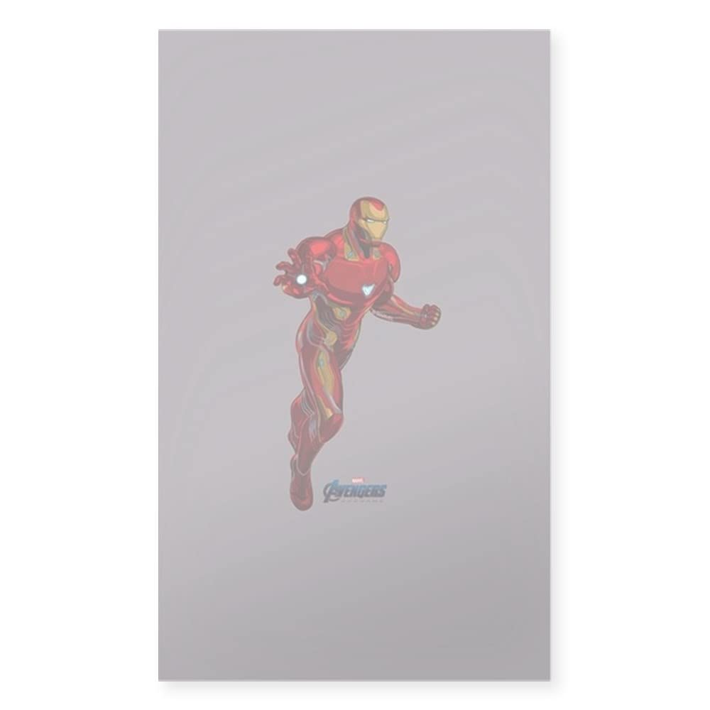 Iron Man Avengers Endgame Rectangle Bumper Sticker - Durable Car Decal for Windows, Laptops & Vehicles - Show Your Marvel Fandom Anywhere