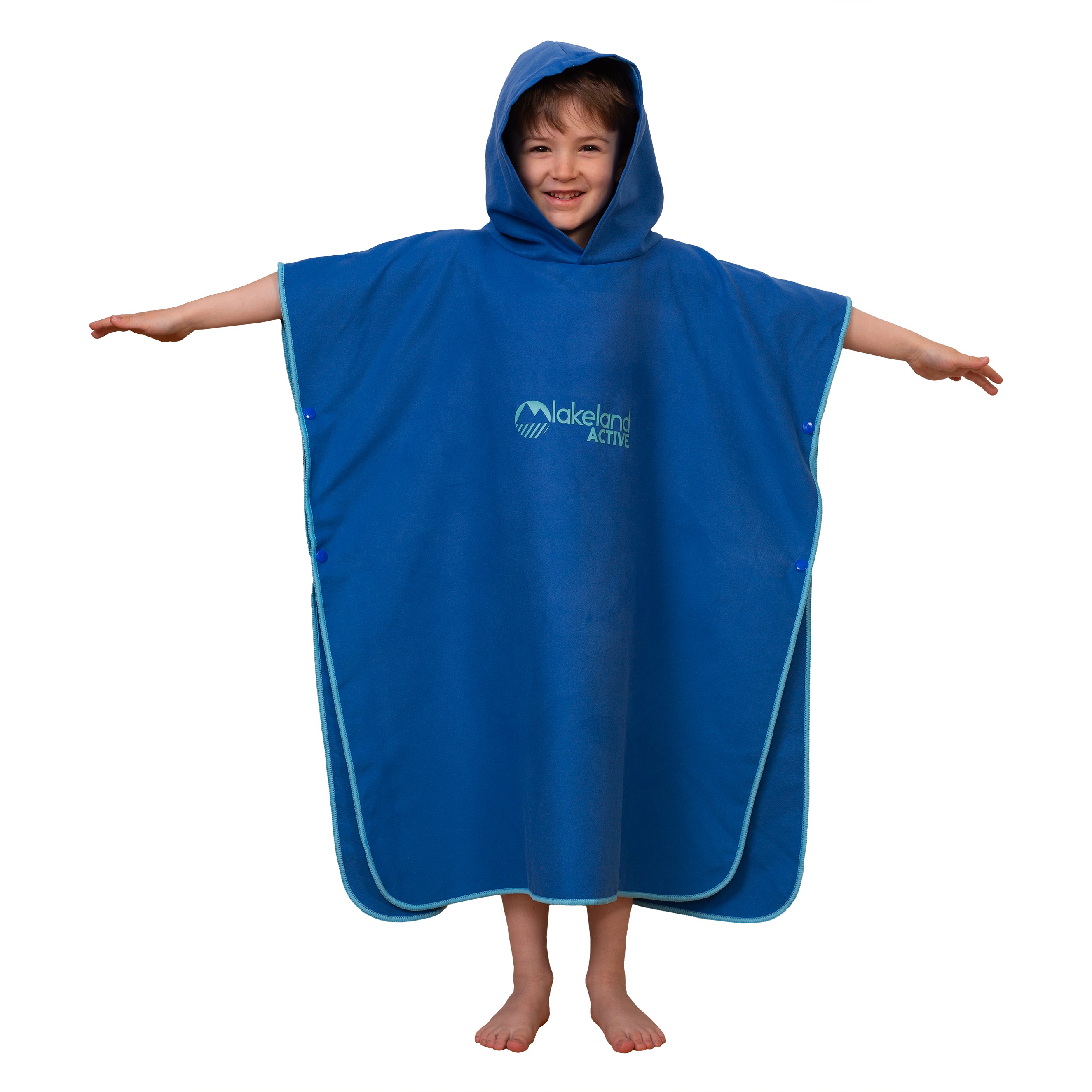 Quick Dry Changing Poncho for Kids - Waterproof & Lightweight Travel Beach Towel for Swimming, Camping, and Outdoor Activities