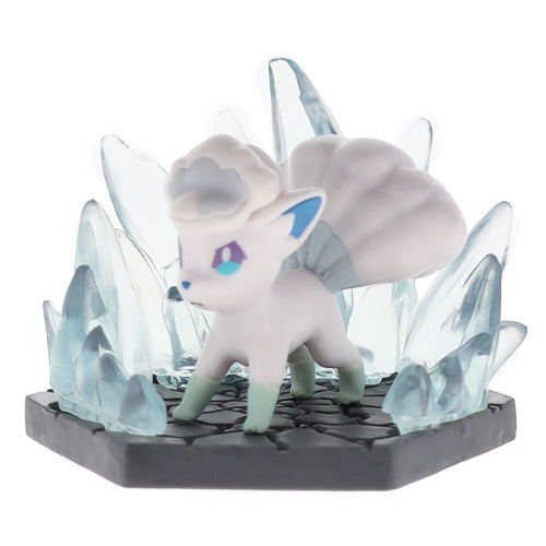Pokemon Diorama Collectible Toy - Fire and Ice Takara Tomy 2.5 Inch Action Figure for Display & Collection | Perfect for Pokemon Fans, Gift Giving & Home Decor
