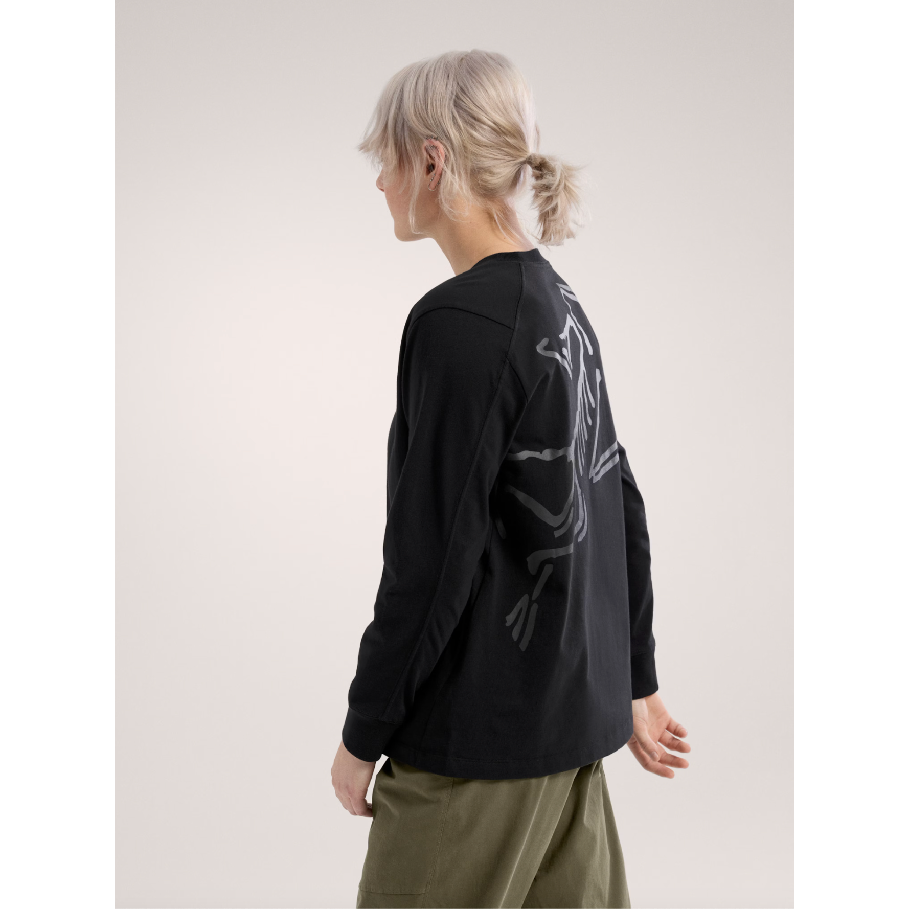 Arc'teryx Women's Kragg Cotton Long Sleeve Crew Neck Shirt - Breathable Hiking & Outdoor Activewear for Climbing, Camping & Travel