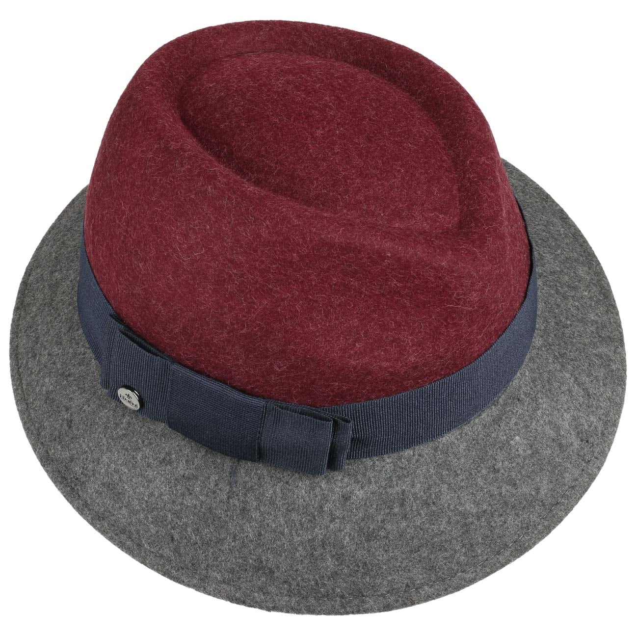 Lierys Asym Twotone Wool Felt Hat - Stylish Winter Fashion Accessory for Women | Perfect for Outdoor Events, Travel & Cold Weather