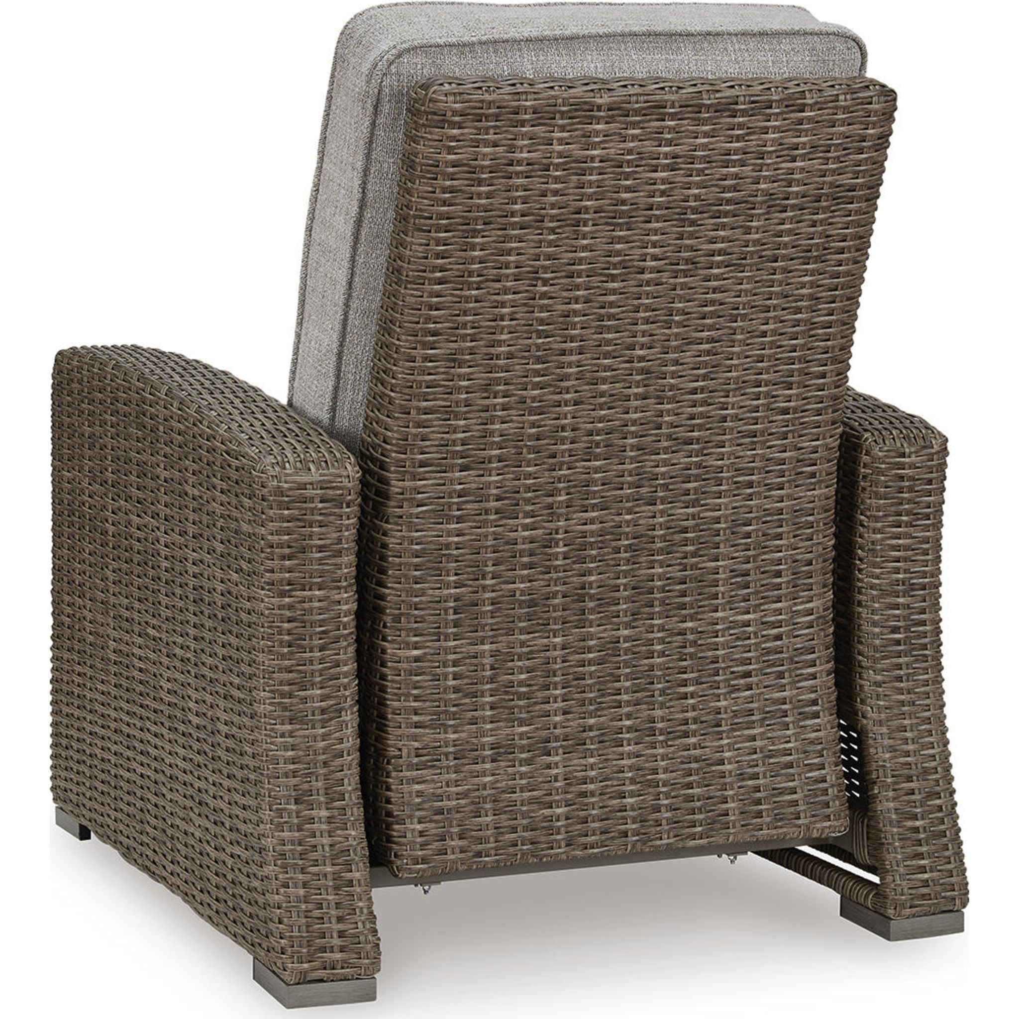 Beachcroft Outdoor Recliner Chair - Adjustable Patio Lounge Chair with Cushion, Waterproof & UV Resistant - Perfect for Poolside, Backyard, Beach Relaxation