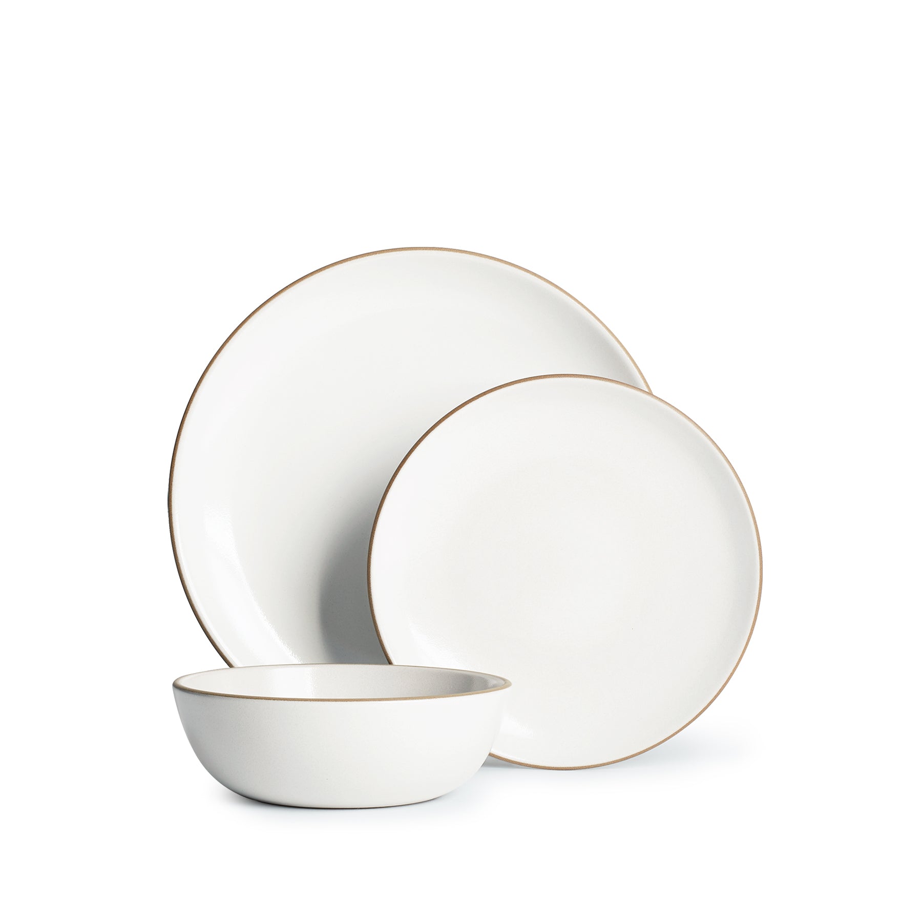 Premium Opaque White Dinnerware Set - 16-Piece Porcelain Tableware for Formal Dining, Everyday Use & Entertaining | Dishwasher & Microwave Safe