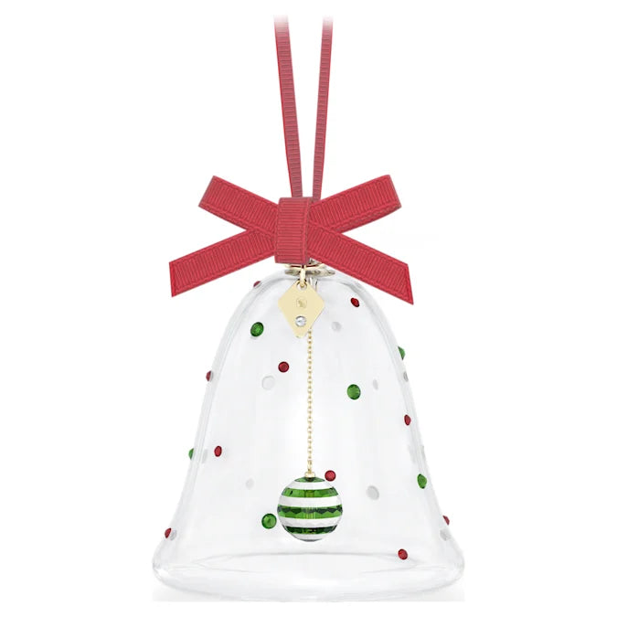 Christmas Cheers Dulcis Bell Ornament - Handcrafted Holiday Decor for Tree, Gift & Festive Home Decoration