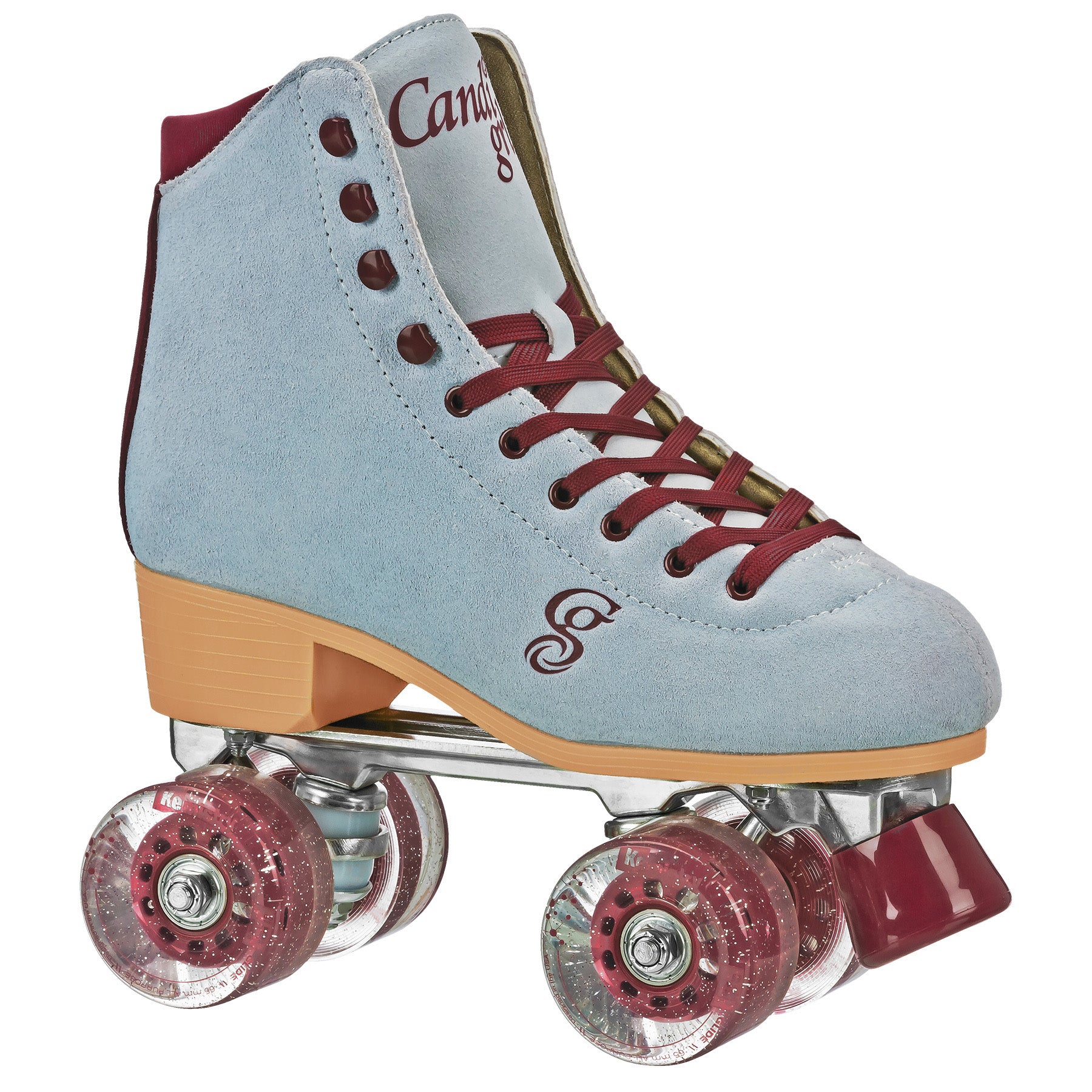 Candi Grl Carlin Quad Roller Skates for Women - Adjustable Outdoor & Indoor Roller Skates with Light-Up Wheels - Perfect for Rink, Park, and Street Skating