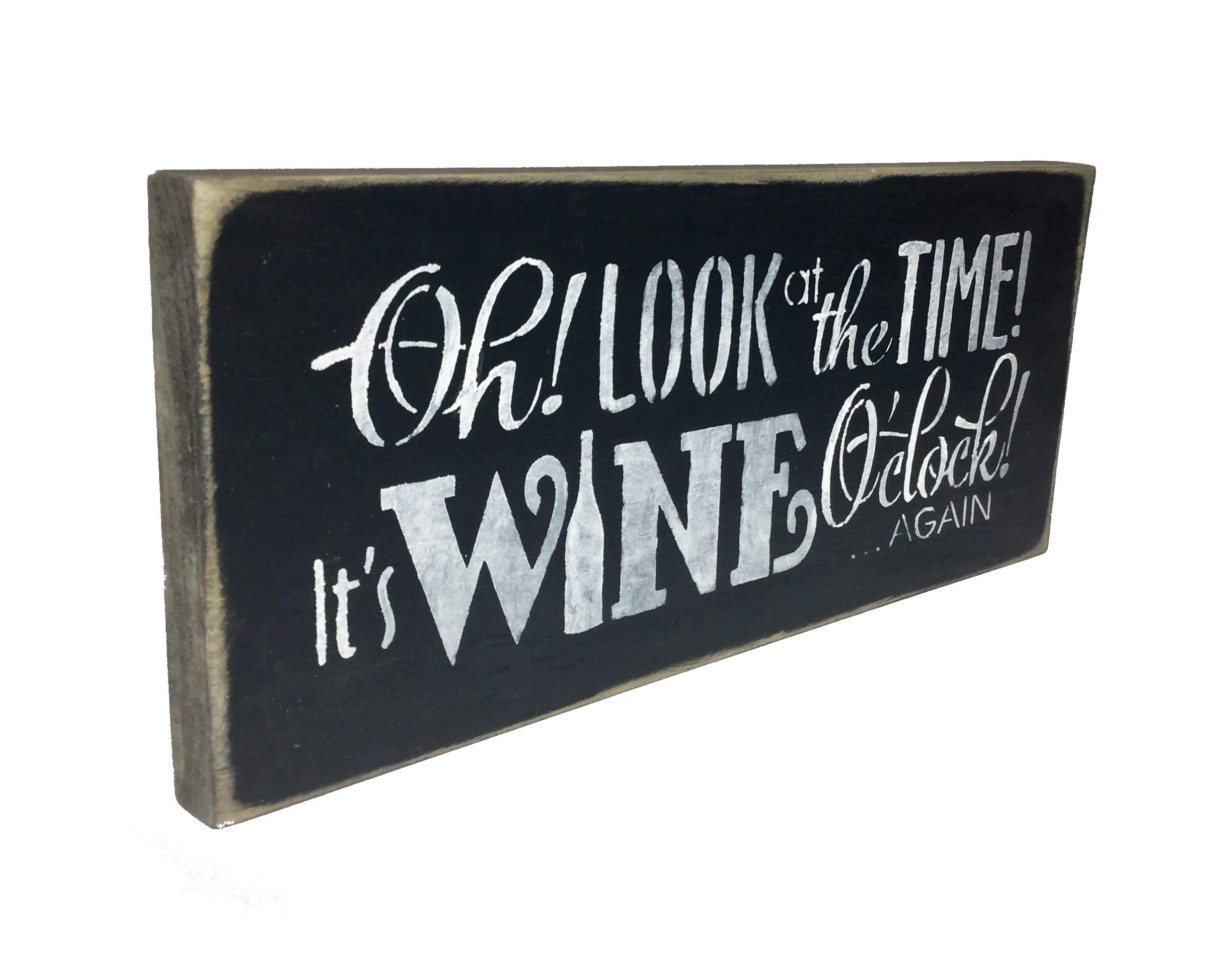 Funny Wine Sign with Humorous Sayings - Perfect Gift for Mom & Kitchen Decor - Ideal for Wine Lovers, Home Bar Decor, and Housewarming Gifts