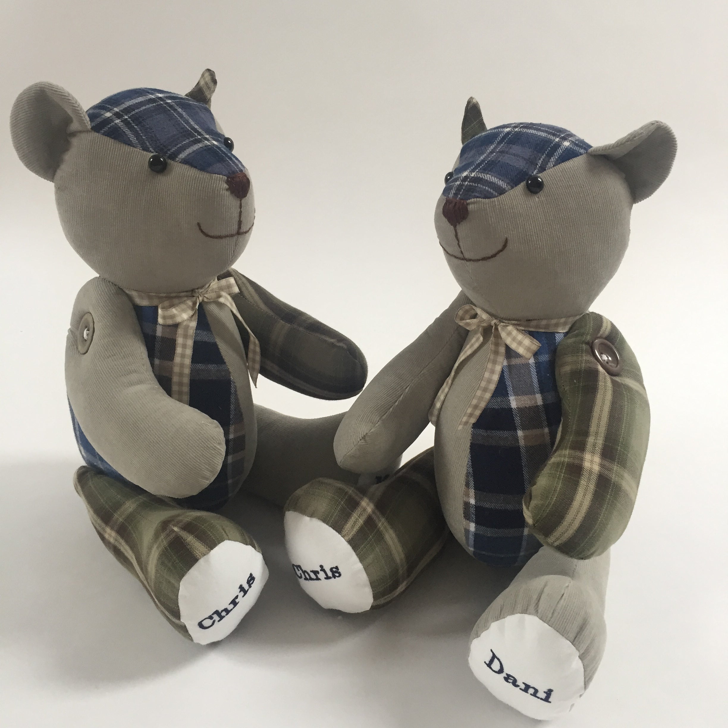 Personalized Memorial Memory Bear - Custom Keepsake Stuffed Animal for Grieving & Healing | Sympathy Gift for Loss of Loved One, Baby, Pet | Comforting Plush Teddy for Remembrance & Emotional Support