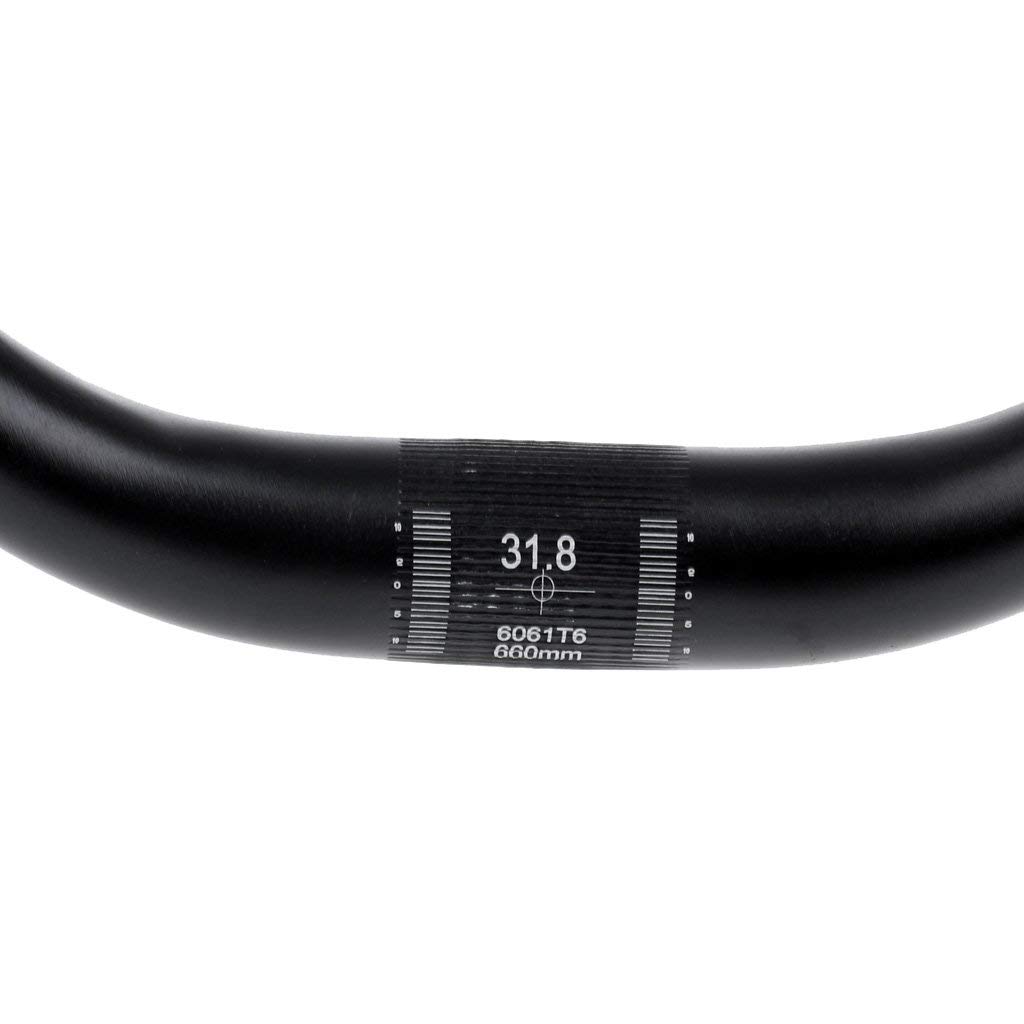 31.8mm MTB Handlebar - Lightweight Aluminum Alloy Riser Handlebar for Mountain Bikes & Racing Bikes | Perfect for Off-Road Trails, Commuting & Adventure Cycling