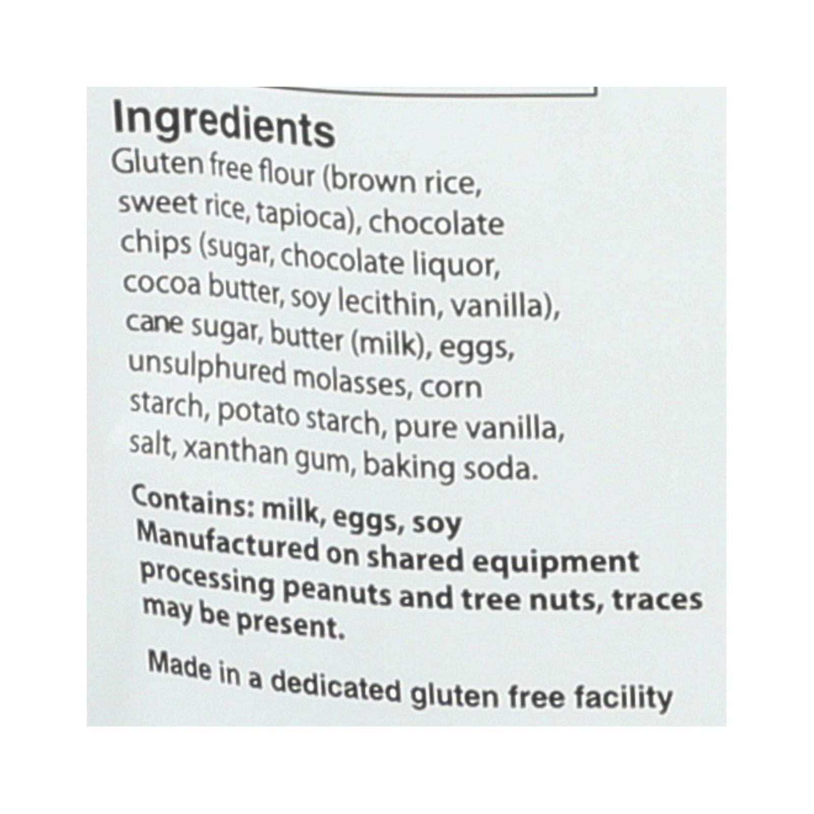Gluten Free Chocolate Chip Cookies by WOW Baking Company - 8 oz (Pack of 12) | Delicious Snacks for Parties, Gifts & Healthy Desserts