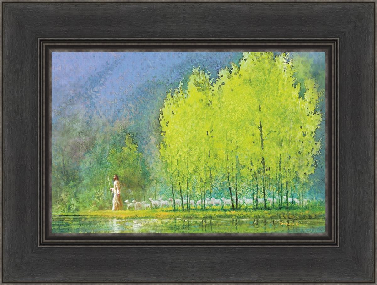 Moment Of Peace By Yongsung Kim - Inspirational Christian Wall Art Print - Perfect for Home Decor, Office & Gift Giving