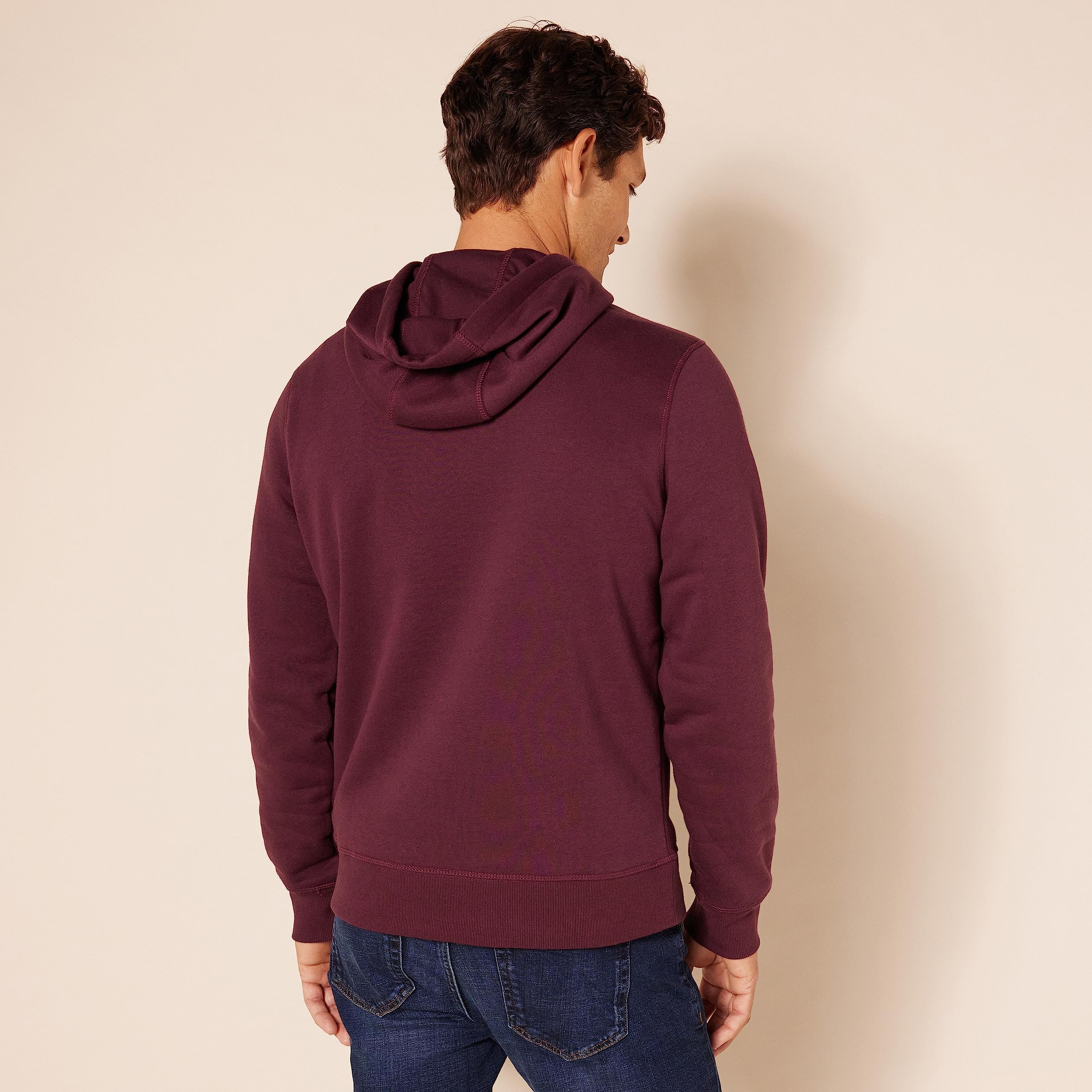 Amazon Essentials Men's Sweatshirt Hoodie - Big & Tall Sizes - Soft Fleece Pullover for Casual Wear, Lounge & Outdoor Activities