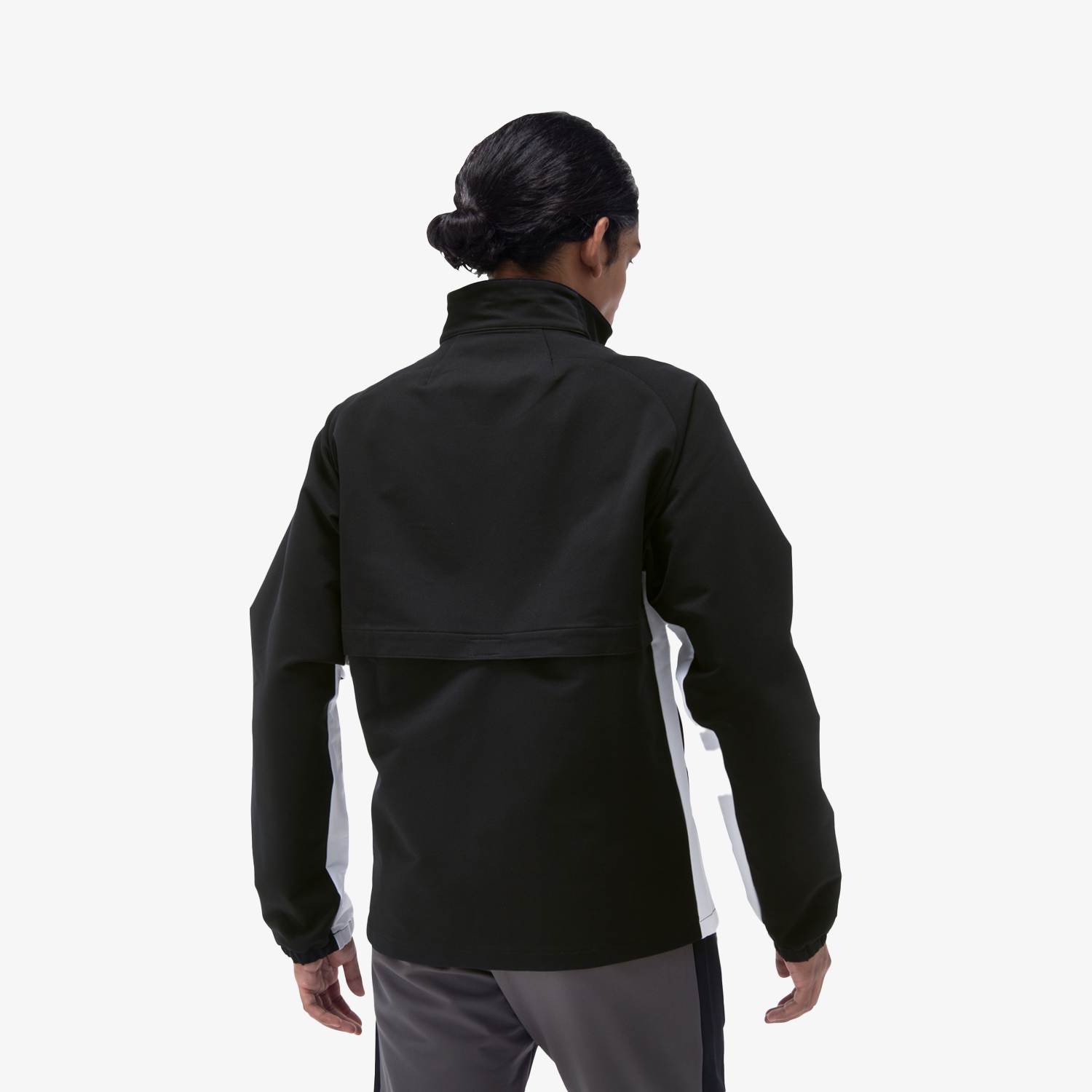 Yonex Men's Warm Up Jacket 50148 - Lightweight Breathable Training Jacket for Tennis, Running & Gym - Black