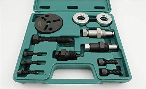 AC Compressor Clutch Removal Tool Kit - Professional Automotive Air Conditioning Repair Set for Installation & Maintenance | Perfect for Mechanics & DIY Car AC System Repairs