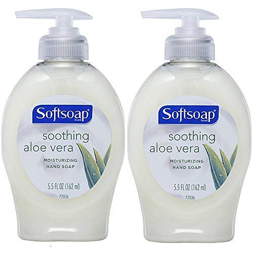 Softsoap Antibacterial Liquid Hand Soap - Kills 99.9% of Germs, Moisturizing Formula with Aloe Vera - Perfect for Kitchen, Bathroom & Office Use