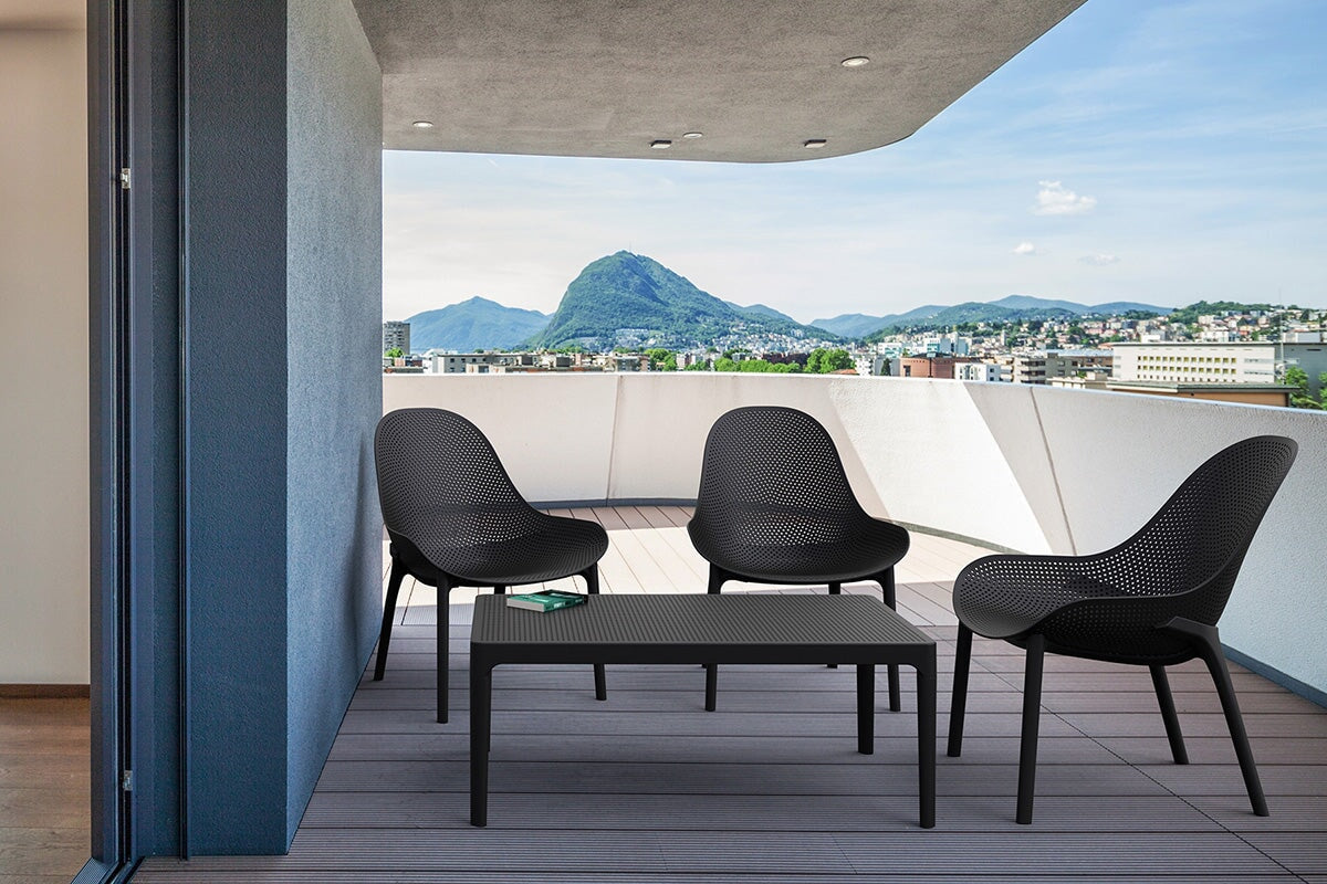 Premium Siesta Sky Lounge Table - Durable & Stylish Outdoor Furniture for Patio, Poolside, and Resort Relaxation