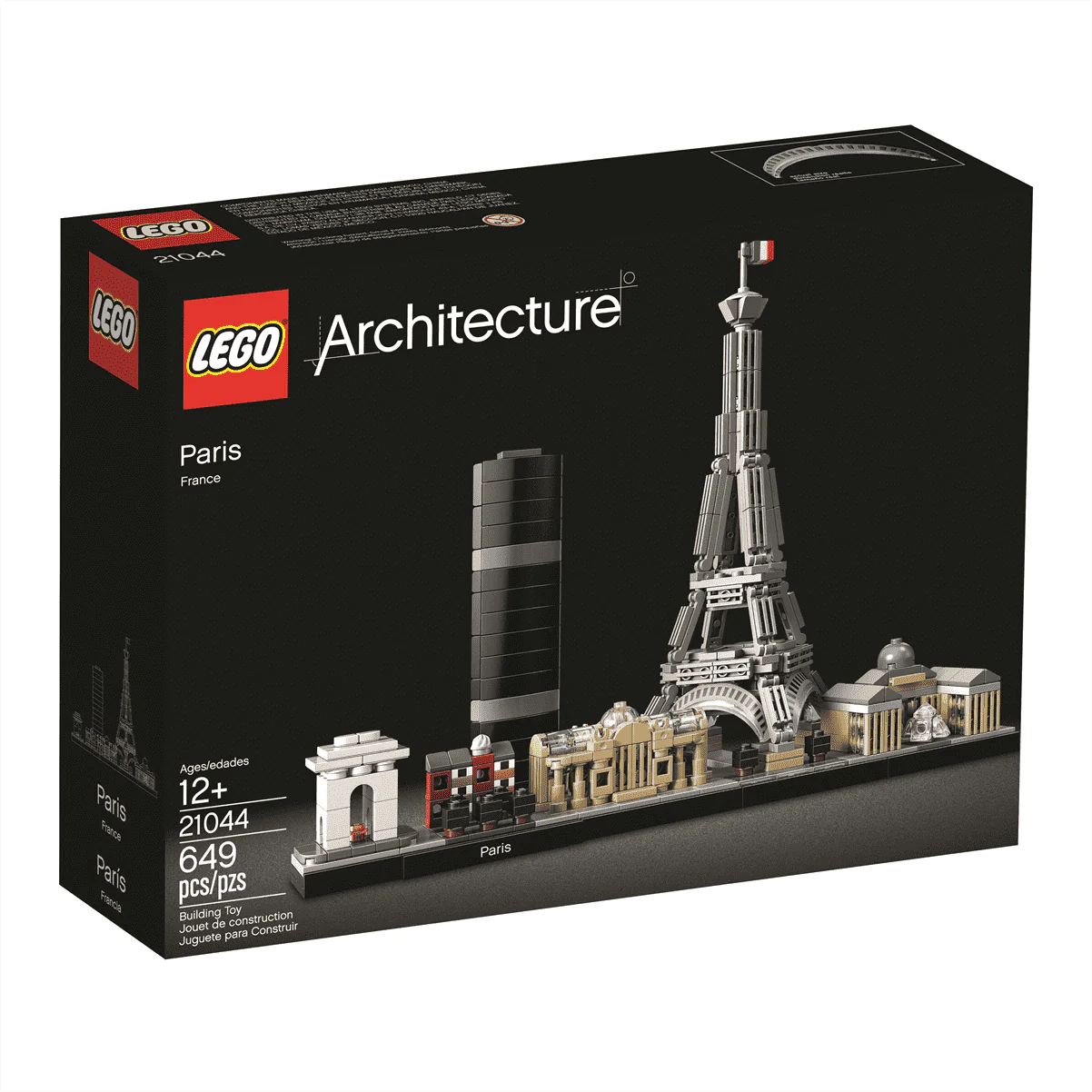 LEGO® Architecture Paris Skyline Building Set - Collectible Model Kit for Adults & Kids - Perfect for Home Decor, Office Display & Gift Giving