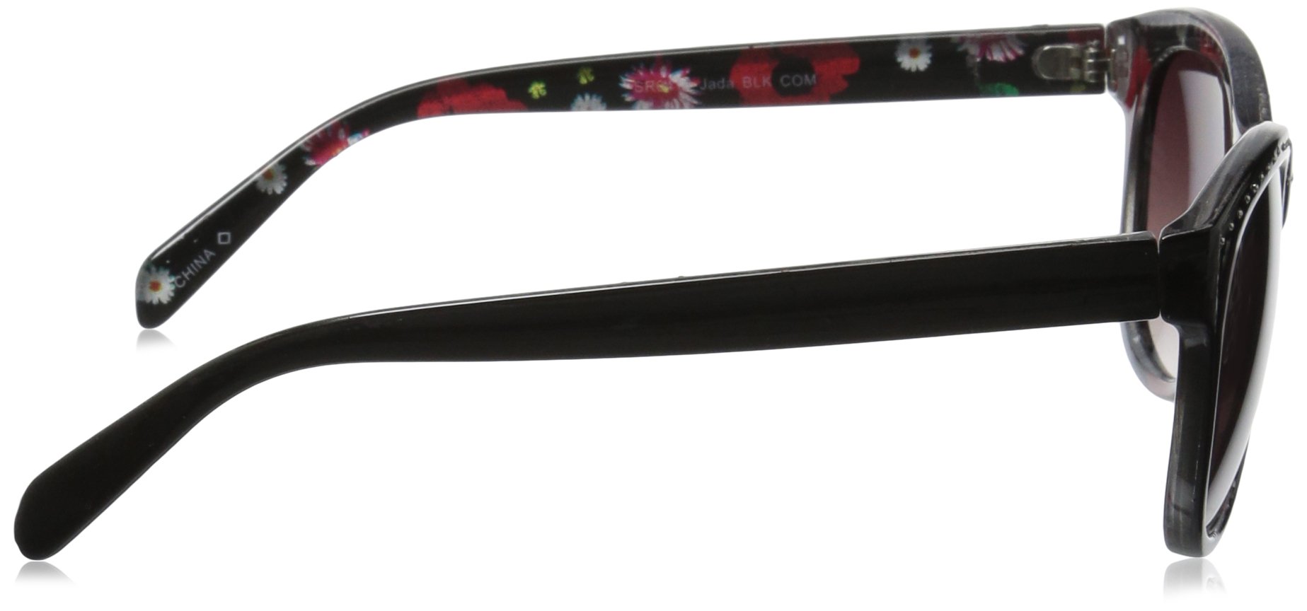 Foster Grant Women's Jada Round Polarized Sunglasses UV400 Protection - Stylish Retro Shades for Driving, Beach & Outdoor Activities