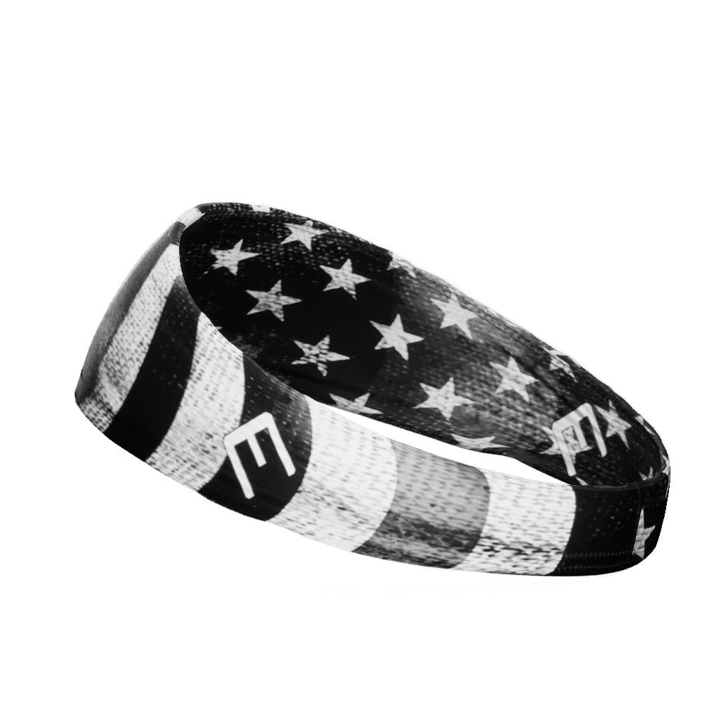 Shadow Old Glory Headband - Patriotic American Flag Headband for Women & Men - Perfect for Sports, Workouts, and Outdoor Activities