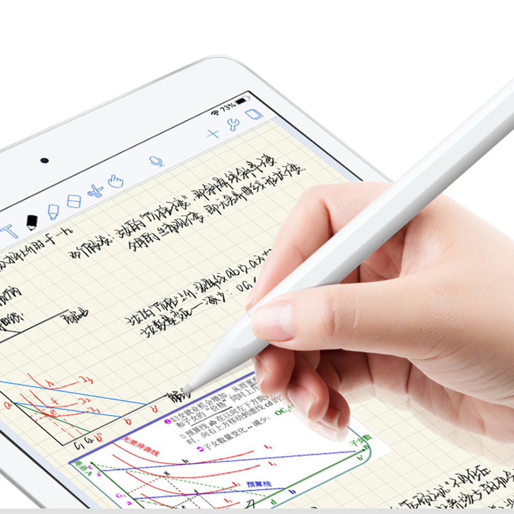 Premium Active Stylus Pen for Apple iPad (1st-9th Gen) - Pressure Sensitive & Palm Rejection - Perfect for Drawing, Note-Taking & Digital Art