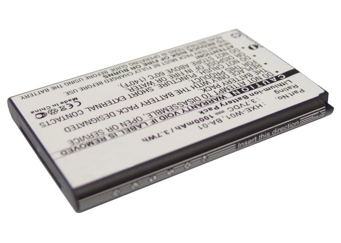 Synergy Digital GPS Battery - 1000mAh Li-ion Replacement for Holux GPSlim236 & Haicom BA-01 (3.7V Ultra High Capacity) - Perfect for Outdoor Navigation, Hiking, and Fleet Tracking