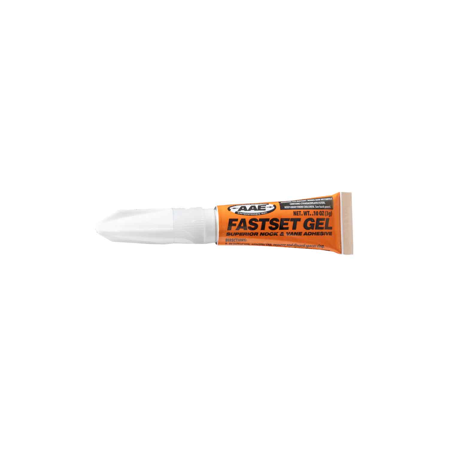 AAE Fastset Glue .10 oz (3g) - Quick Drying Adhesive for Crafts, Jewelry Making & DIY Projects - Perfect for Beading, Scrapbooking & Home Repairs