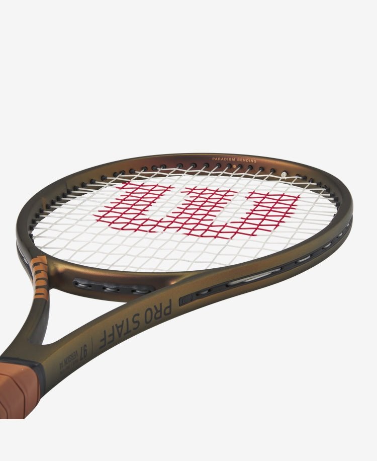 Wilson Pro Staff 97 V14 Tennis Racket | Professional Carbon Fiber Tennis Racquet for Adults | Perfect for Competitive Play & Training Sessions