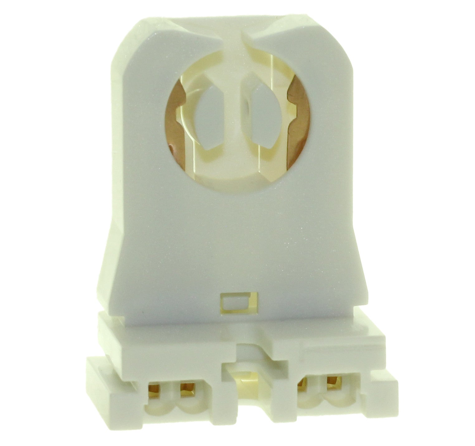 Non-Shunted Tombstone Sockets for T8 T12 LED Tube Lights - UL Listed, Easy Installation, Durable Porcelain Base - Perfect for Garage, Workshop & Commercial Lighting Upgrades