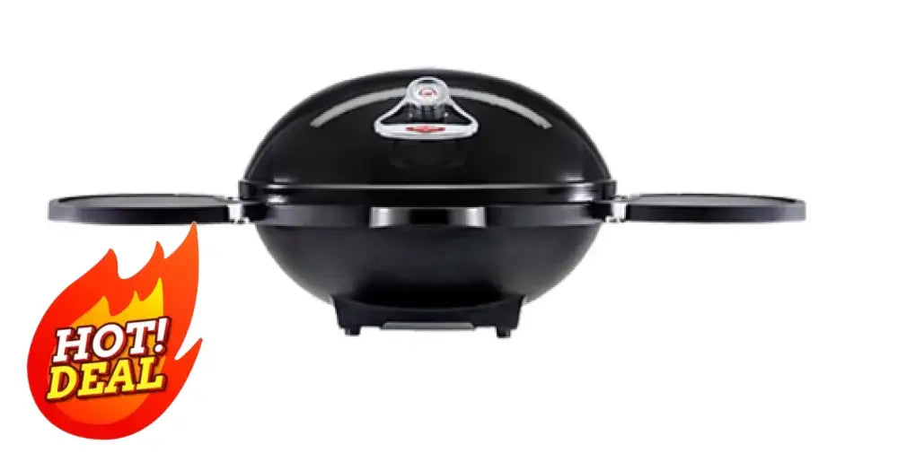 BeefEater BB18226 109cm 2-Burner Benchtop BBQ Grill in Graphite - Outdoor Gas Grill for Patio, Backyard, and Camping Cooking