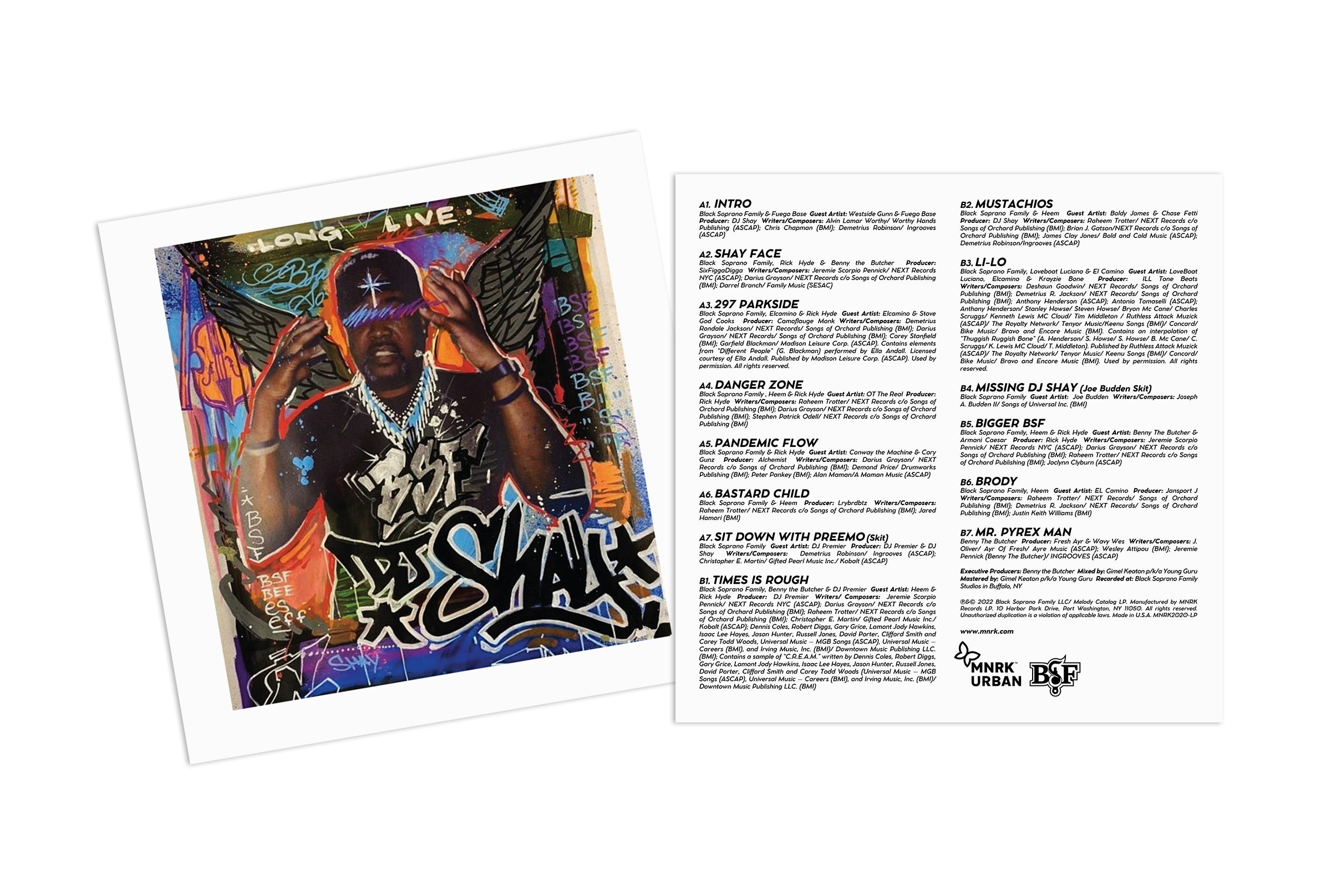 Long Live DJ Shay (Purple & Orange Splatter Vinyl LP with OBI Strip) - Limited Edition Record for Music Collectors & DJs, Perfect for Home Listening & Turntable Sessions