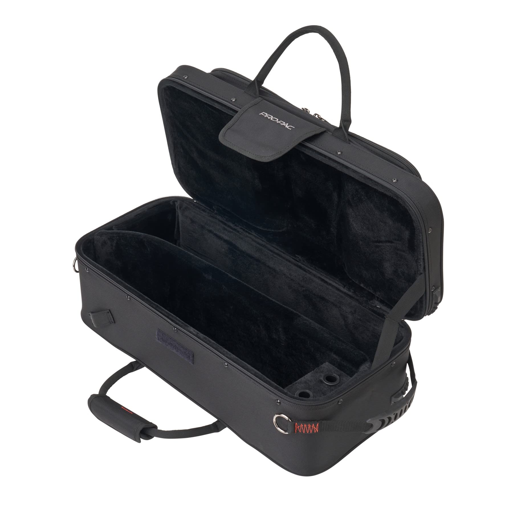 Protec Trumpet Rectangular PRO PAC Case with Mute Storage Compartment - Model PB301 Black | Durable Instrument Protection for Travel & School Band Performances