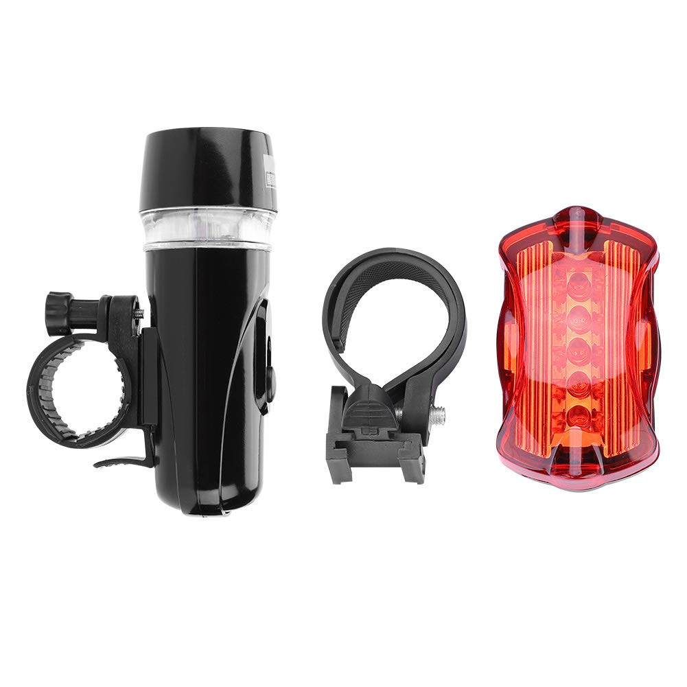 Super Bright LED Bike Light Set - Quick Release Headlight & Taillight for Road & Mountain Bicycles | Night Cycling Safety & Commuting Accessories