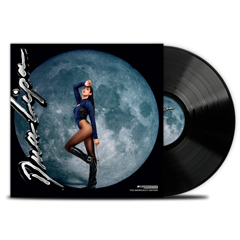 Dua Lipa Future Nostalgia (Moonlight Edition) Vinyl Record LP - Limited Edition Pop Dance Music Album for Home Collection & Party Playlist