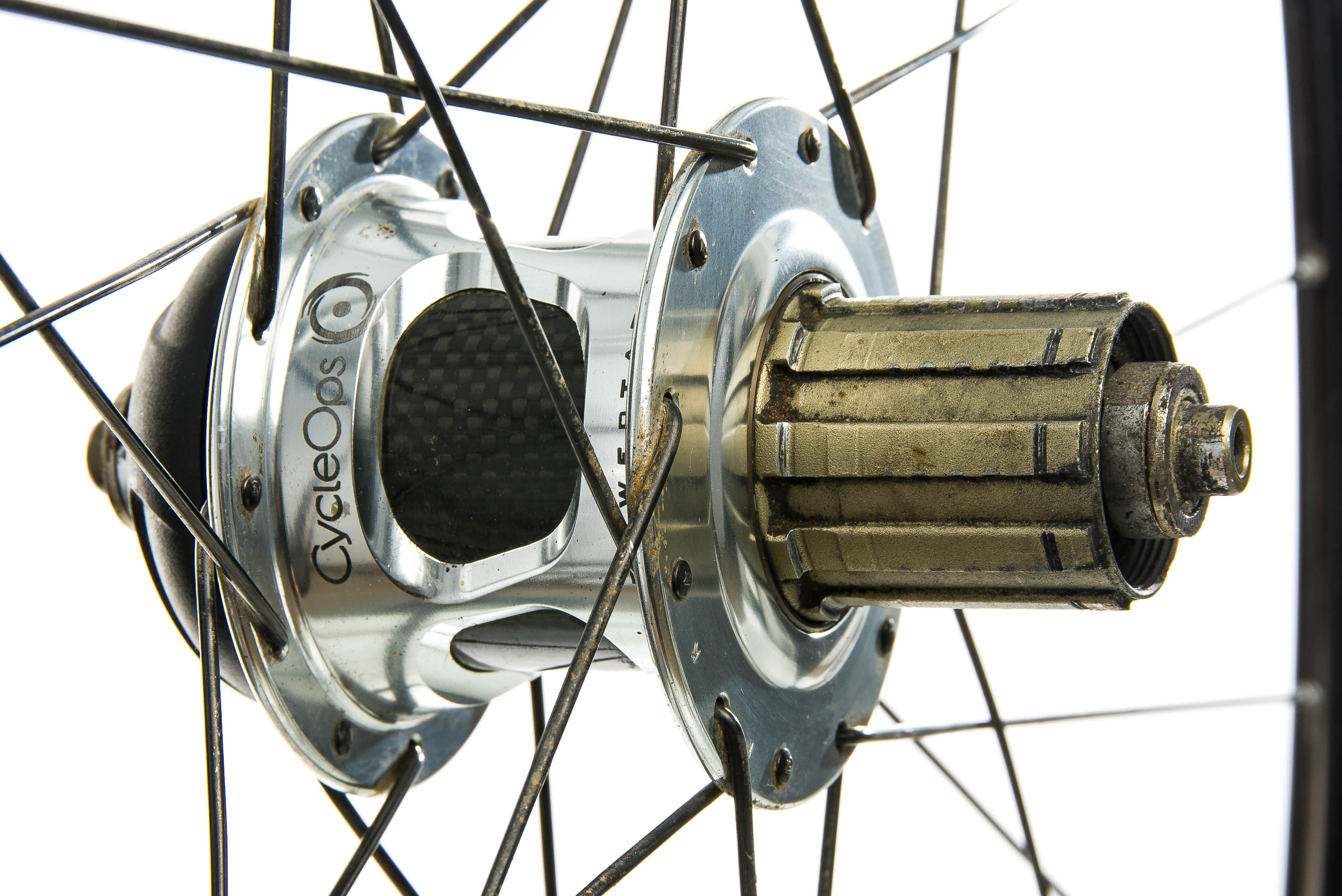American Classic 420 PowerTap 2.4+ Aluminum Clincher 700c Rear Wheel - Lightweight Cycling Wheel for Road Bikes & Training - Perfect for Road Racing, Endurance Rides & Performance Training
