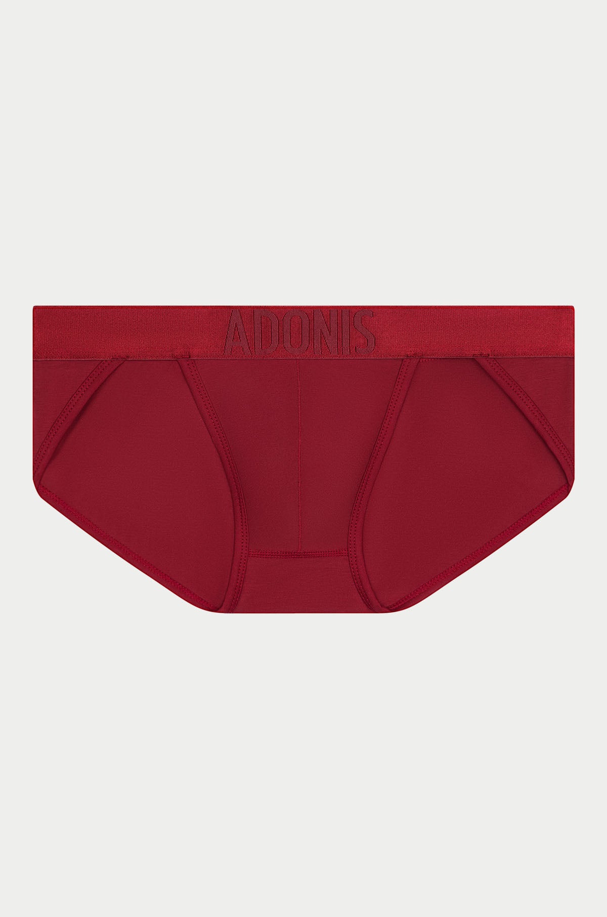 **Men's Comfortable Wine Jock Brief Underwear - Breathable & Supportive for Sports, Gym, and Everyday Wear**