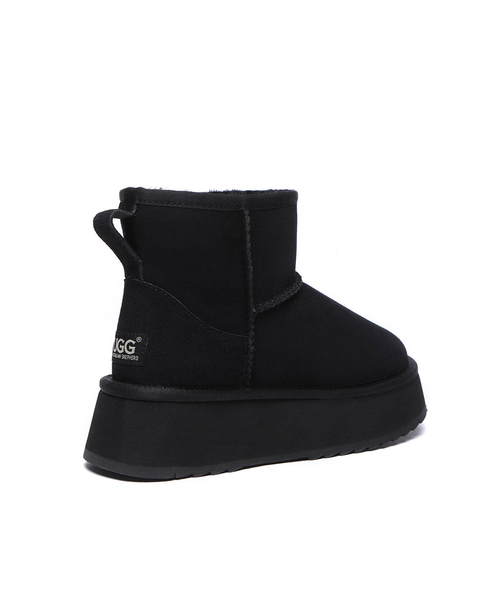 Women's UGG Platform Classic Mini Boots - Cozy & Stylish Winter Boots for Women | Perfect for Snow, Casual Outfits & Cold Weather Fashion