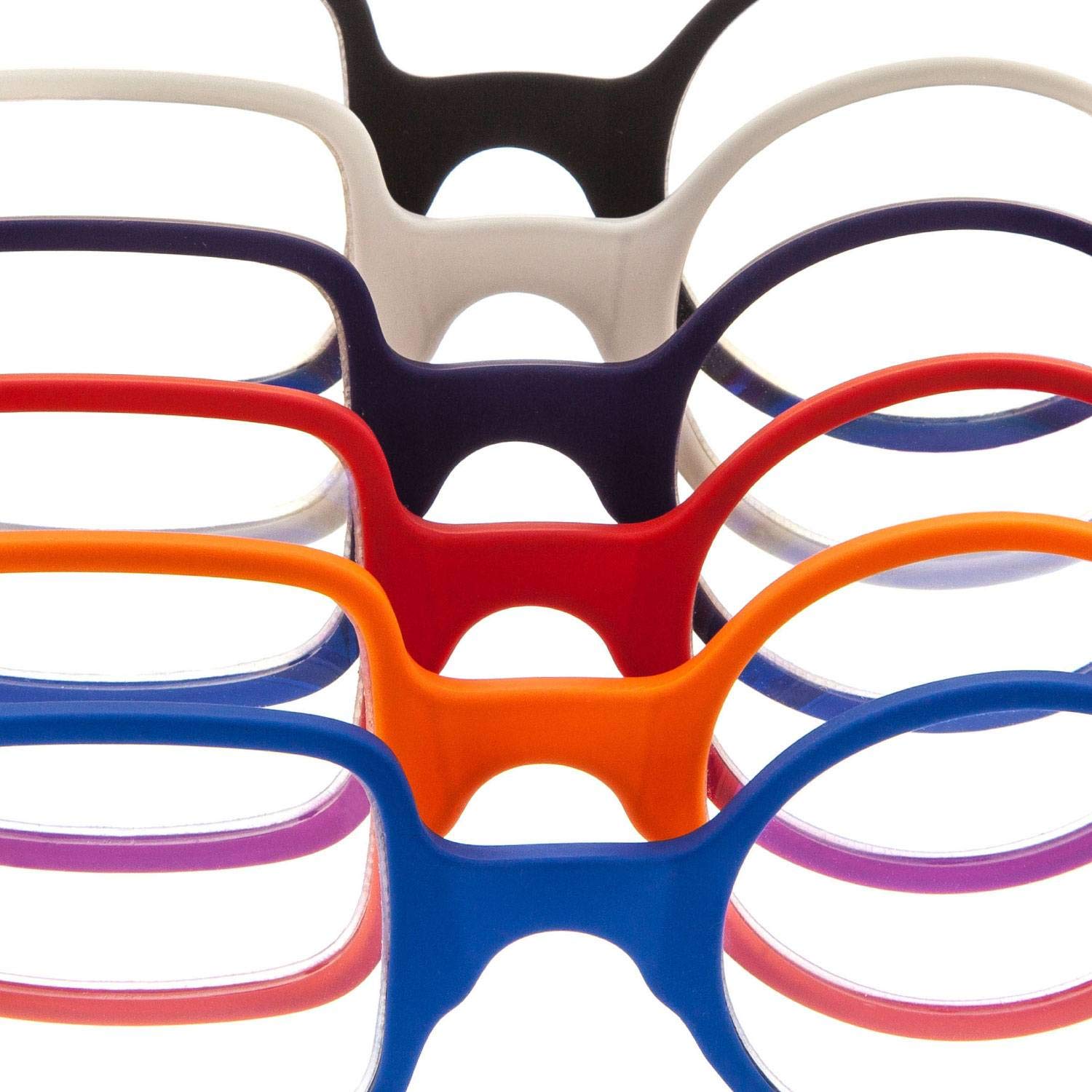 Blue Light Blocking Reading Glasses +1.0 - Anti Glare Computer Glasses for Women & Men - Indigo Frame - Reduce Eye Strain for Office Work, Screen Time & Reading