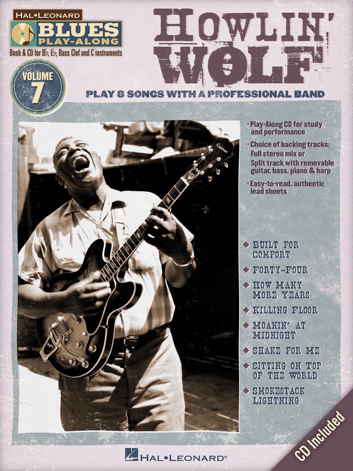 Howlin' Wolf: Blues Play-Along Volume 7 - Authentic Blues Guitar Tabs & Sheet Music for Musicians | Perfect for Jam Sessions, Practice & Live Performances