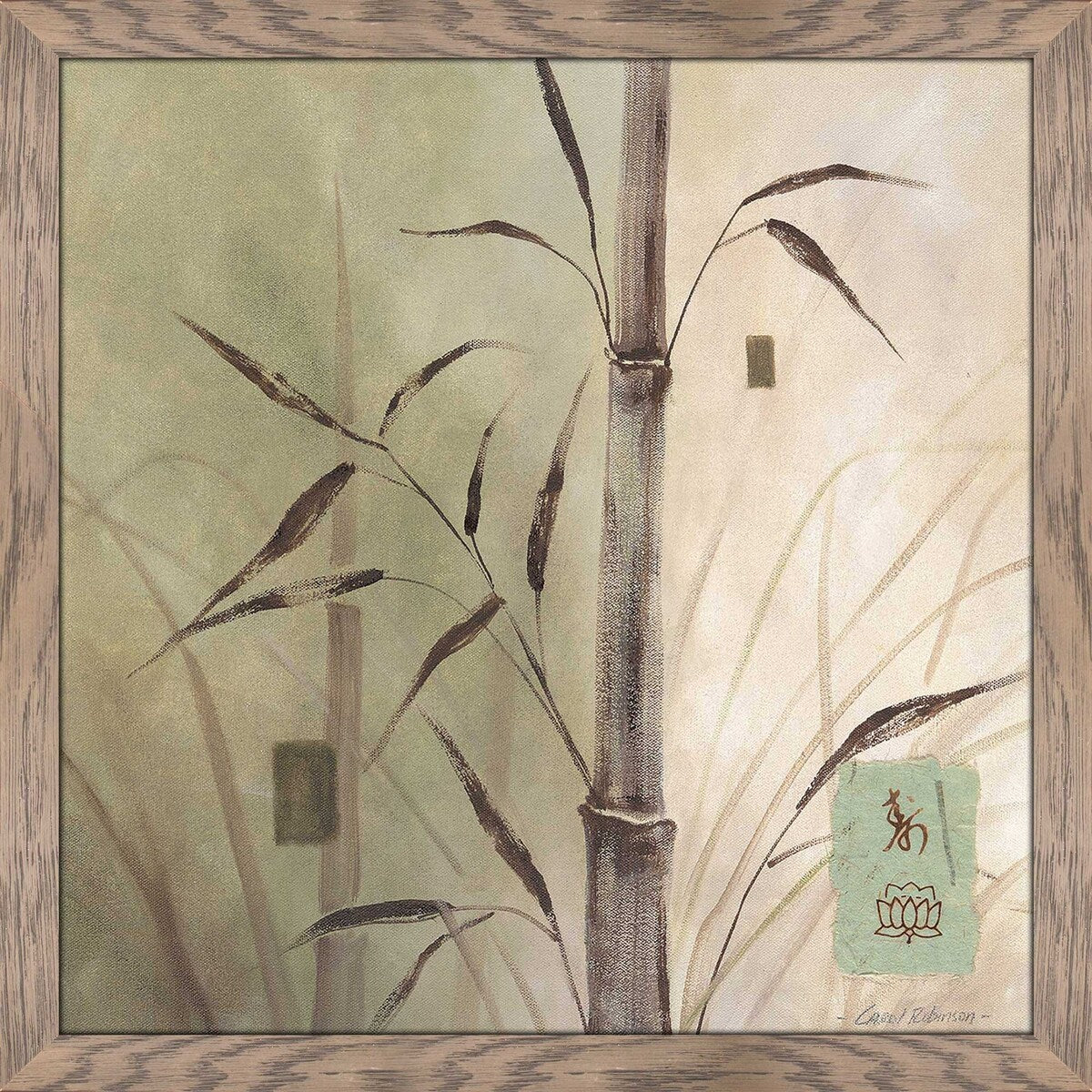 Bamboo Sanctuary II Acrylic Wall Art Print - Modern Home Decor for Living Room, Bedroom & Office