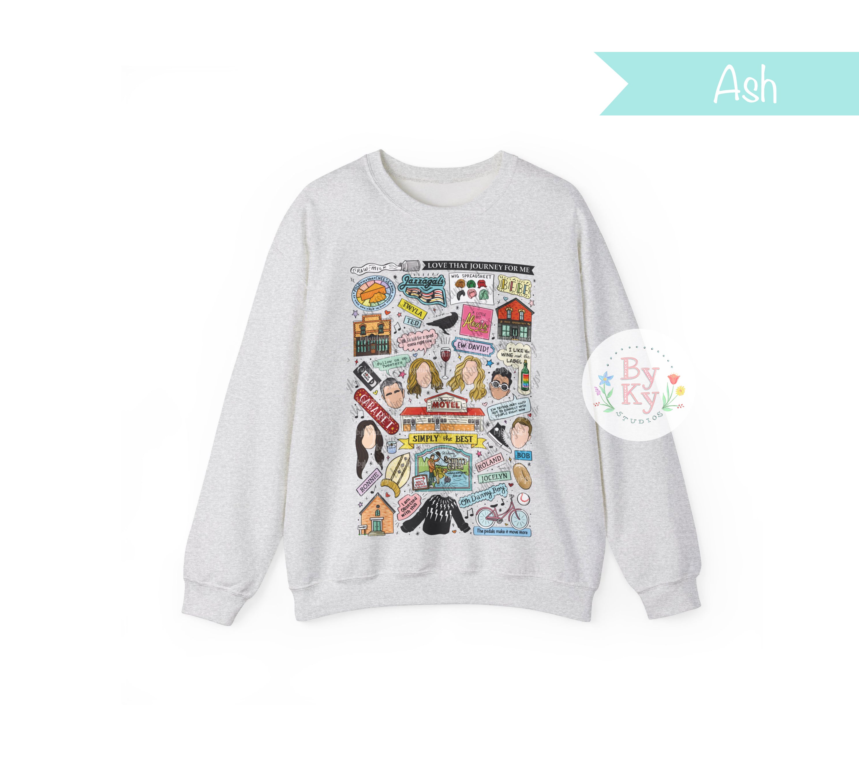Schitt's Creek Unisex Sweatshirt - Comfortable TV Show Merchandise for Fans | Perfect for Casual Wear, Gifts & Cosplay