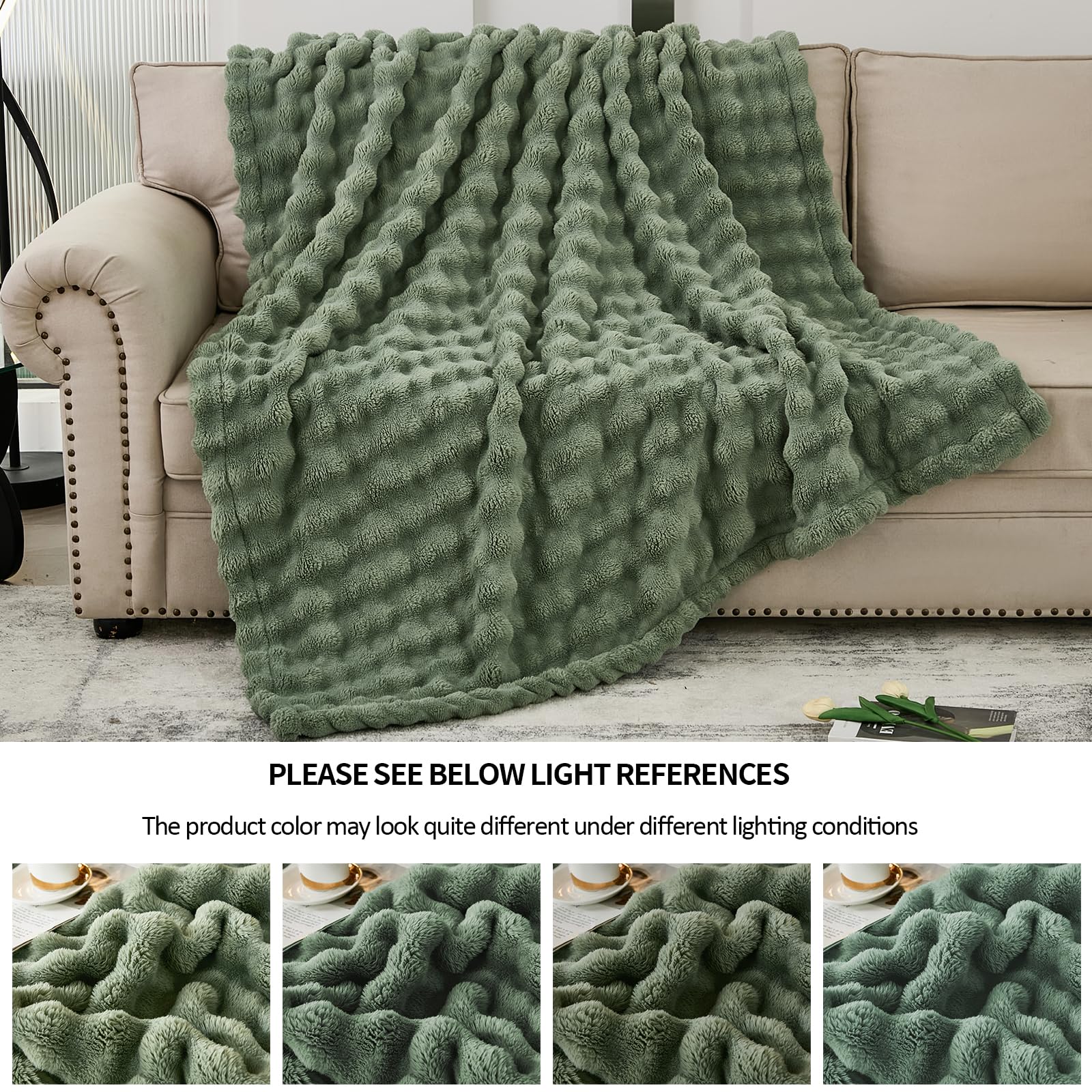 PU MEI Luxury Fleece Blanket 80