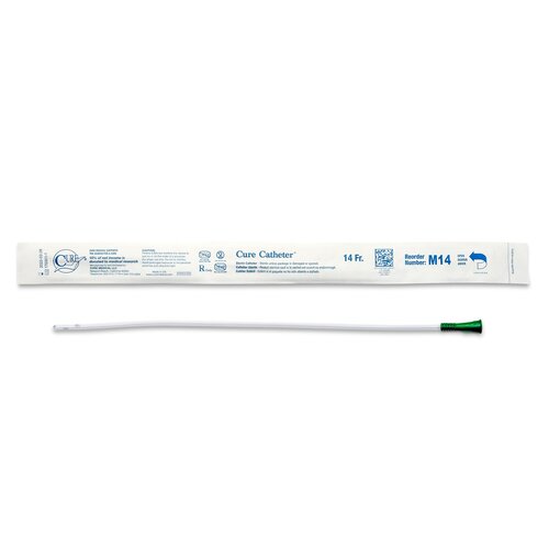 Intermittent Straight Tip Catheter for Men - Comfortable & Disposable Male Length Catheter - Ideal for Home Use, Travel & Medical Needs