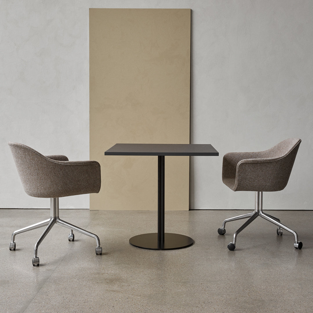 Elegant Harbour Column Rectangular Dining Table - Perfect for Modern Dining Rooms & Open Kitchen Spaces