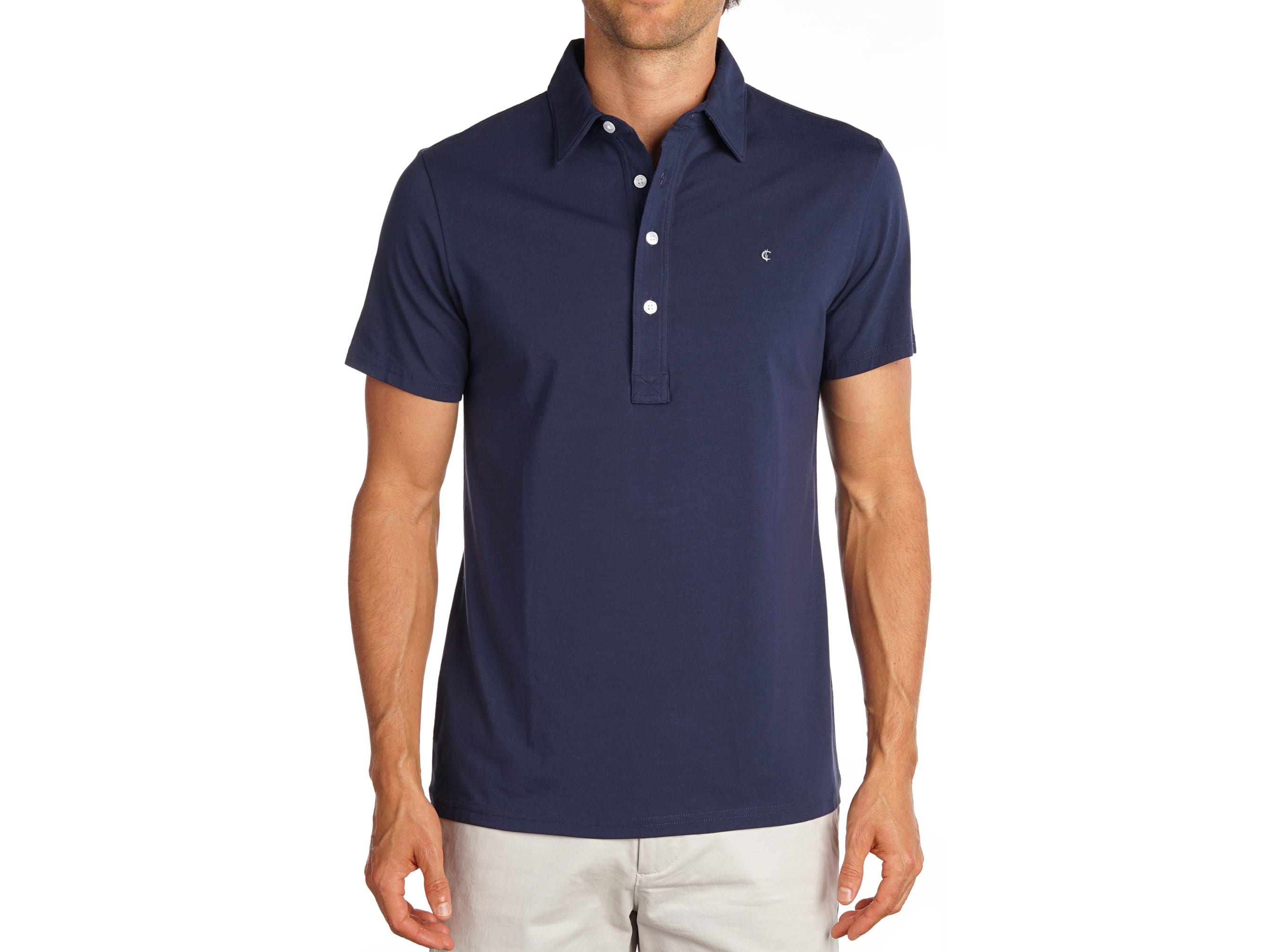 Slim Fit Premium Polo Shirt for Men - Navy Blue | Comfortable & Stylish for Casual Wear, Office & Outdoor Activities