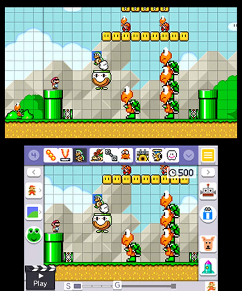 Super Mario Maker for Nintendo 3DS - Create & Play Custom Mario Levels - Portable Game Design Fun for Kids & Adults - Perfect for Travel & Family Game Nights