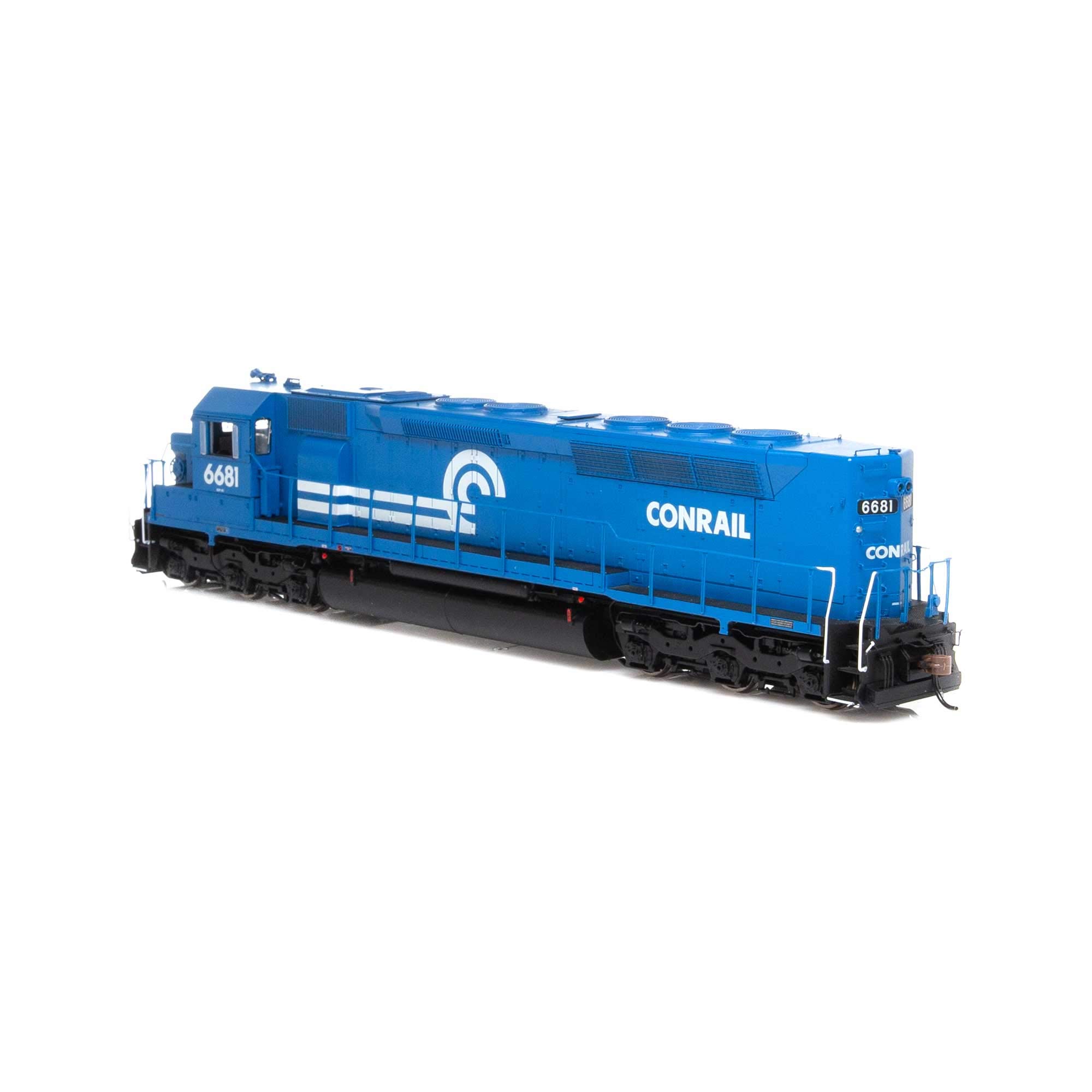 Athearn HO Scale SDP45 Diesel Locomotive with DCC & Sound - CR #6681 (ATHG63711) - Perfect for Model Train Enthusiasts & Railroad Collectors