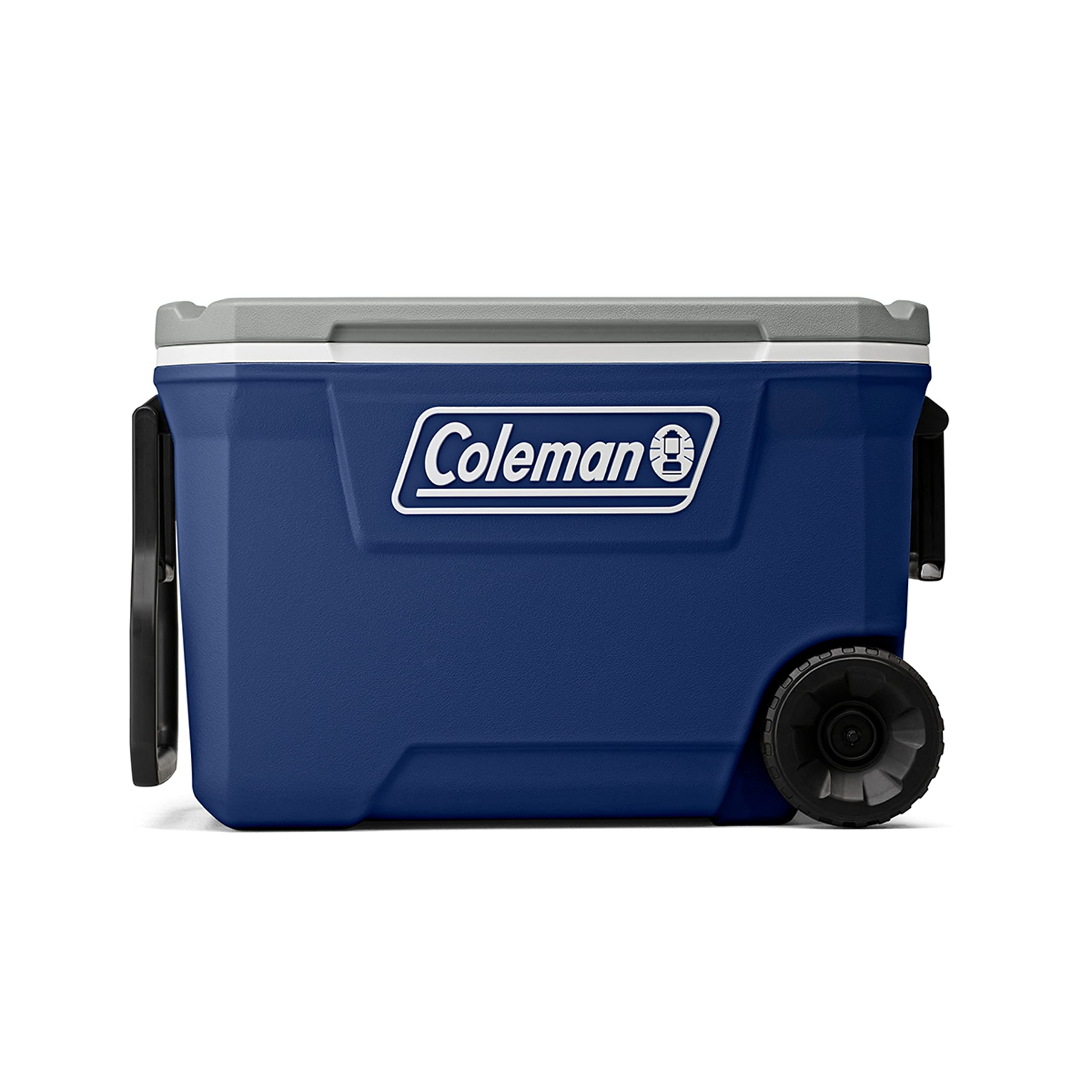 316 Stainless Steel Cooler 62 Quart (62QT) Wheeled Outdoor Cooler with Heavy-Duty Wheels - Perfect for Camping, Picnics, Beach Trips, and Tailgating Parties