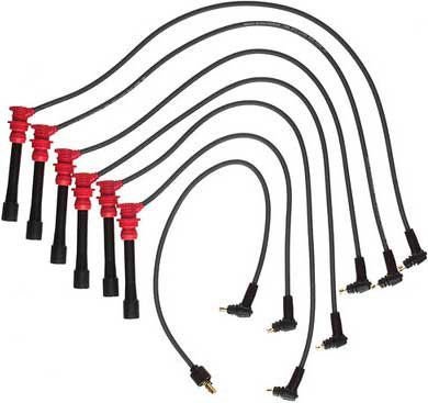 Bosch 09278 Premium Spark Plug Wire Set - High Performance Ignition Wires for Cars, Trucks & SUVs - Perfect for Engine Tune-Ups & Performance Upgrades